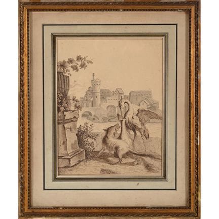 ESCUELA FRANCESA DEL SIGLO XVIII, al estilo de OUD