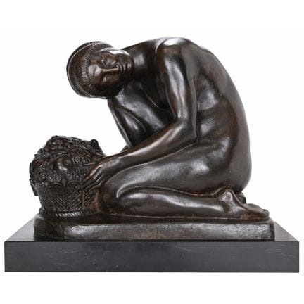 BOURAINE Marcel. (1886-1948) «Pomone». Importante 