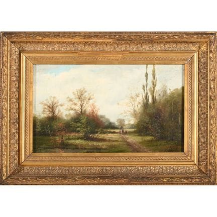 NOËL Jules. (1815-1881). «Le retour de la diligenc