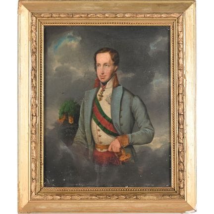 ANONYME XIXè. «Portrait de l’Archiduc François Cha
