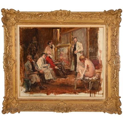 MAILLART Diogène. (1840-1926). «Esquisse préparato
