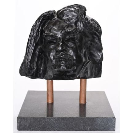 RODIN. (Da). «Testa di Balzac». Bronzo numerato 1 