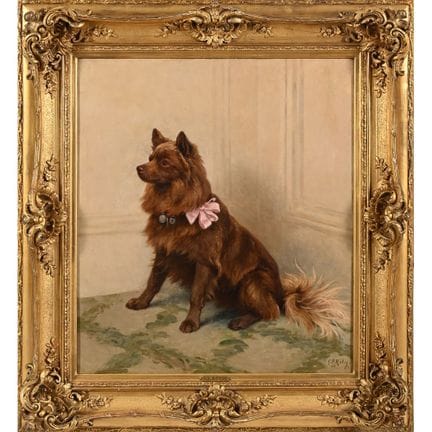 RÖTIG Georges Frédéric. (1873-1961). «Portrait de 