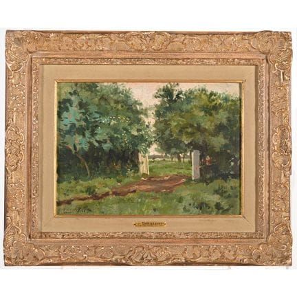 TROUILLEBERT Paul Désiré. (1829-1900). «L’entrée a