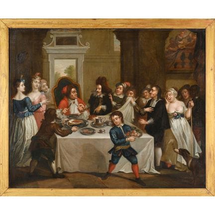 HOGARTH, William (1697–1764) und sein Atelier (Ate