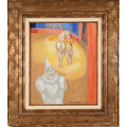 LAMBERT, Georges (1919–1998). “The Horsewoman.” Oi