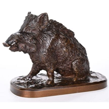 LOYSEAU Amédée Charles. (1867-1925). «Cinghiale se