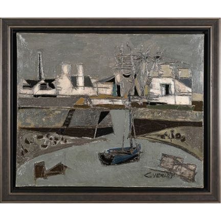 VENARD, Claude. (1913–1999). “Sailboat Returning t
