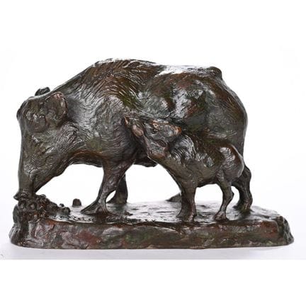 PERRAULT-HARRY Emile. (1878-1938). «La scrofa e il