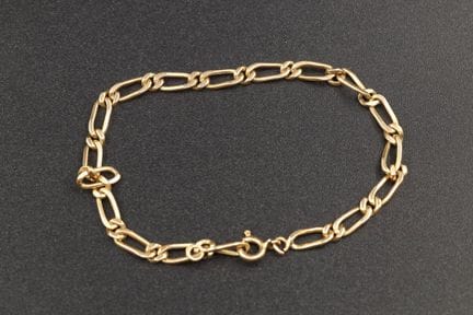 Armband aus 18-karätigem Gelbgold (750°/00) in Pan
