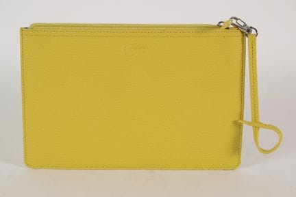 LACOSTE - Pochette rectangulaire en cuir grainé ja