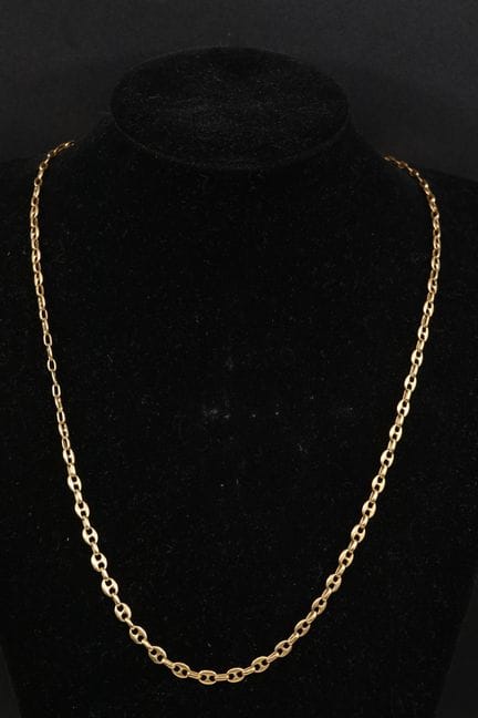 Halskette aus 18 Karat Gelbgold (750°/00) mit Glie