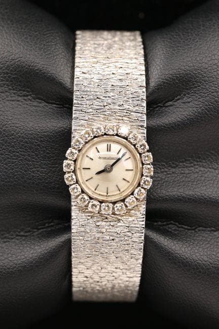 JAEGER-LECOULTRE – Damenarmbanduhr aus 18 Karat We