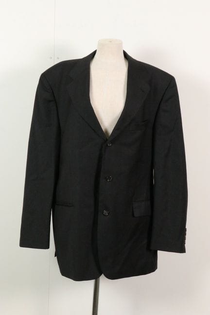 HUGO BOSS - Veston homme en laine vierge anthracit