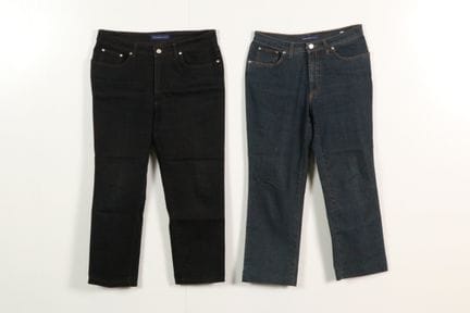 TRUSSARDI Jeans - Lot de deux jeans, l'un brut, l'