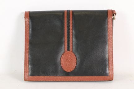 YVES SAINT LAURENT - Sac porté épaule vintage en c