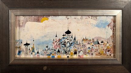 Laszlo BORNEMISZA (1910/16-1995)
«La città»
Olio s