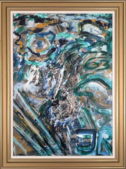 Jean RAINE (1927-1986)
"Composizione astratta"
Oli