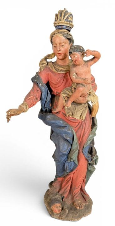 SACRED ART, Northern Italy, 17th century 
Virgin a