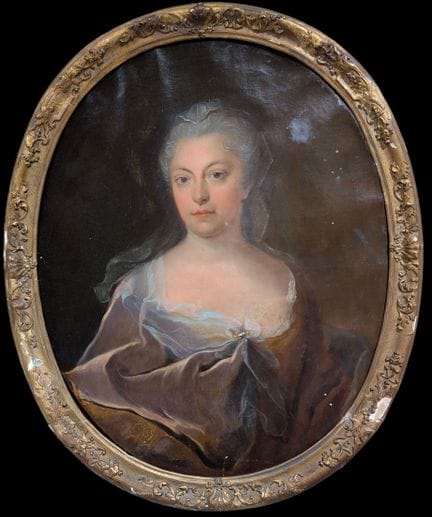 Olof ARENIUS (1700–1766)
"Medallion Portrait of Ba