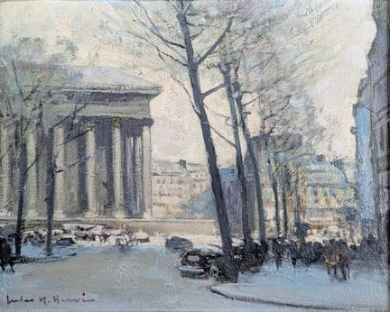 Jules René HERVÉ (1887-1981)
«Plaza de la Madelein