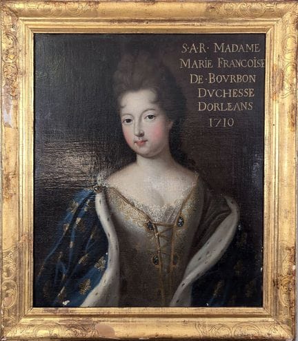 ESCUELA FRANCESA del siglo XVIII
«Retrato de la se