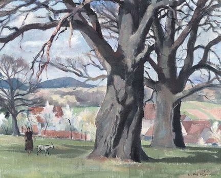 Louis-Philippe KAMM (1882–1959) 
„Landschaft mit B