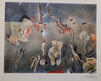 Salvador DALI (1904–1989)
„Petites cendres cenicit