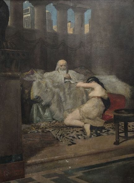 Antoine VIERLING (1842-1917)
"David und Bathseba" 