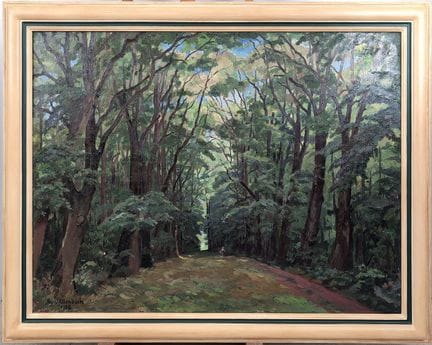 René ALLENBACH (1889-1958) 
"Spaziergang im Wald v