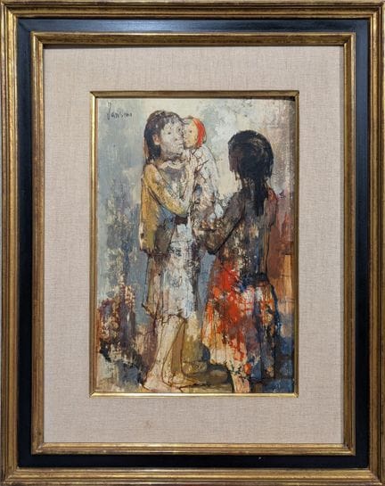 Jean JANSEM (1920-2013)
"Stehende Frauen"
Öl auf L