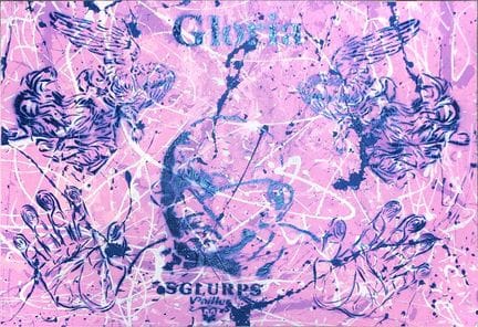 DER GAUKLER (1961-1996)
" Gandhi "
Sprayfarbe auf 