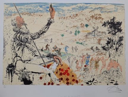 Salvador DALI (1904–1989)
„Don Quijote von La Manc