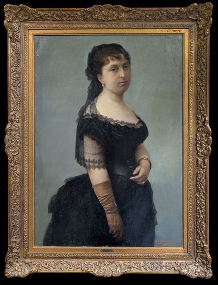 Emmanuel BENNER (1836–1896)
„Porträt einer Frau in