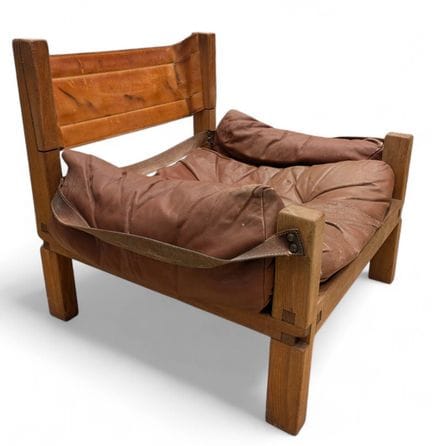 Pierre CHAPO (1927-1987)
Modell "S15". 
Sessel, Ge