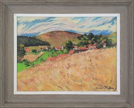 Lucien HAFFEN (1888–1968) 
„Hügelige Landschaft mi