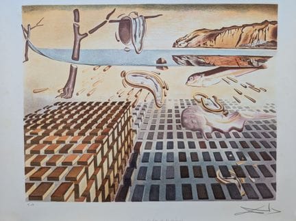 Salvador DALI (1904–1989)
„Der Zerfall der Beständ