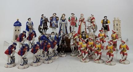 VAN GERDINGE – Sächsisches Porzellan
Schachfiguren