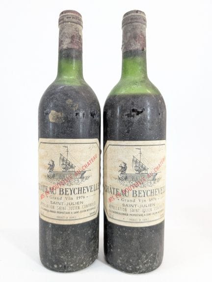 2 bouteilles Château Beychevelle, Saint-Julien, Gr