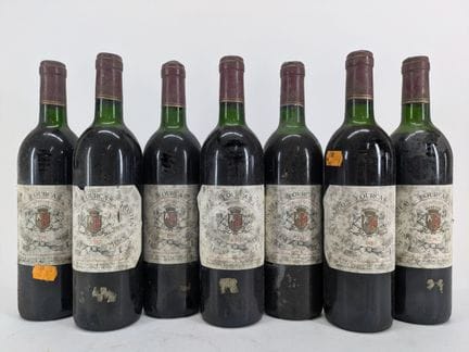 7 bouteilles Château Fourcas Hosten, Listrac Médoc