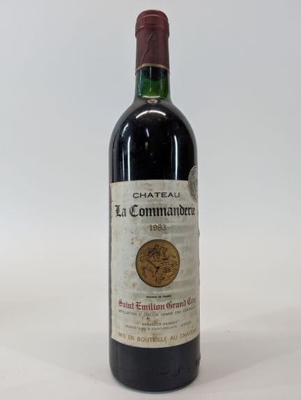1 bouteille Château La Commanderie, Saint-Emilion,