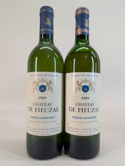 2 bouteilles Château de Fieuzal, Pessac-Leognan, B