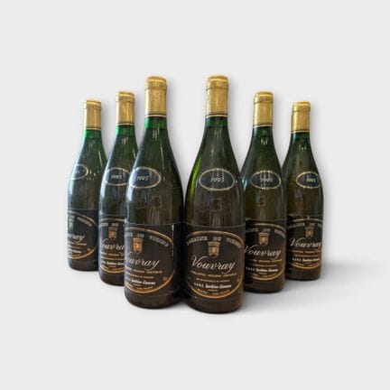 6 bouteilles Domaine du Viking, Vouvray, 1995
