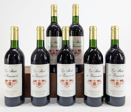 7 bouteilles Les Hauts de Roussemont, Premières Cô