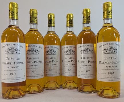 6 bouteilles Château Rabaud-Promis, Sauternes, Pre