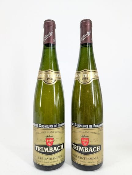2 bouteilles Trimbach, Gewurztraminer, Seigneurs d