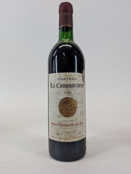 1 bouteille Château La Commanderie, Saint-Emilion,