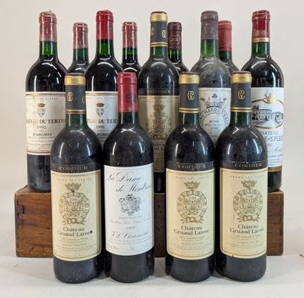 13 bouteilles :
- 4 bouteilles Château Gruaud Laro