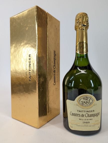 1 botella de Taittinger, champán, Comtes de Champa