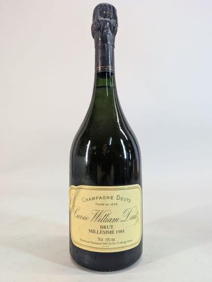 1 bouteille Deutz, Champagne, Cuvée William Deutz,